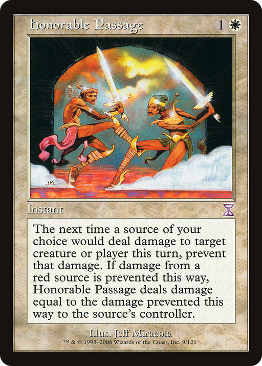 Honorable Passage (TSB-009) [Time Spiral Timeshifted] MTG Single Wizards of the Coast