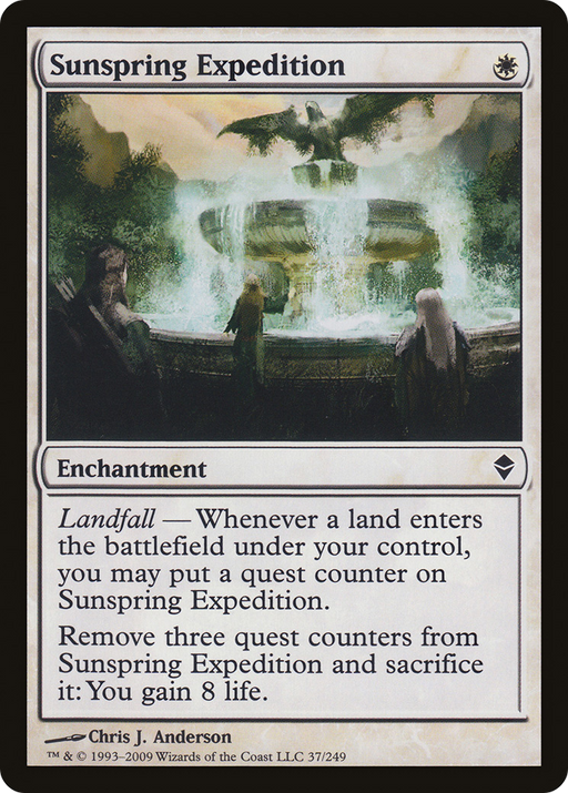 Sunspring Expedition (ZEN-037) [Zendikar] MTG Single Wizards of the Coast