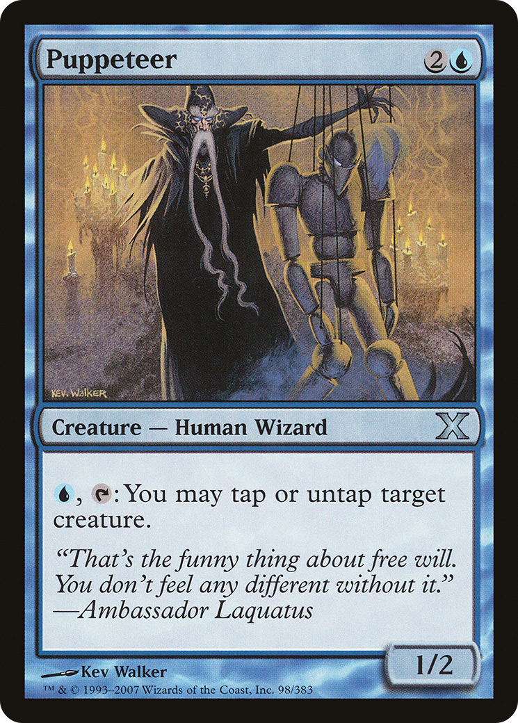 Puppeteer (10E-098) [Tenth Edition] Foil MTG Single Wizards of the Coast