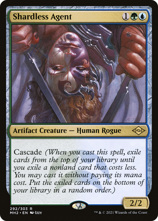 Shardless Agent (MH2-292) [Modern Horizons 2] MTG Single Modern Horizons 2