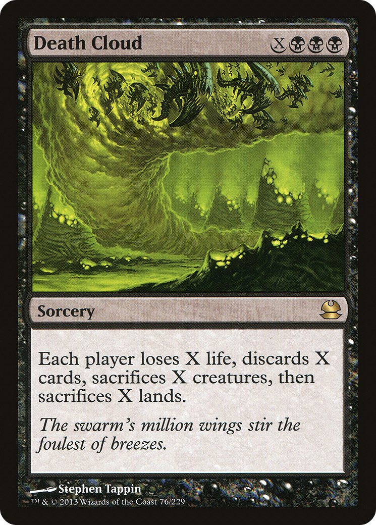 Death Cloud (MMA-076) [Modern Masters] Foil MTG Single Wizards of the Coast