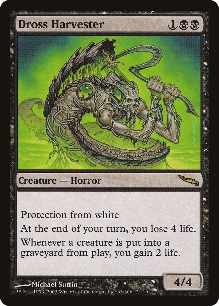 Dross Harvester (MRD-063) [Mirrodin] MTG Single Wizards of the Coast