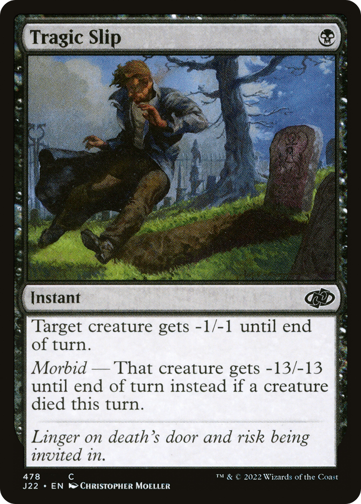 Tragic Slip (478) (J22-478) [Jumpstart 2022] MTG Single Wizards of the Coast