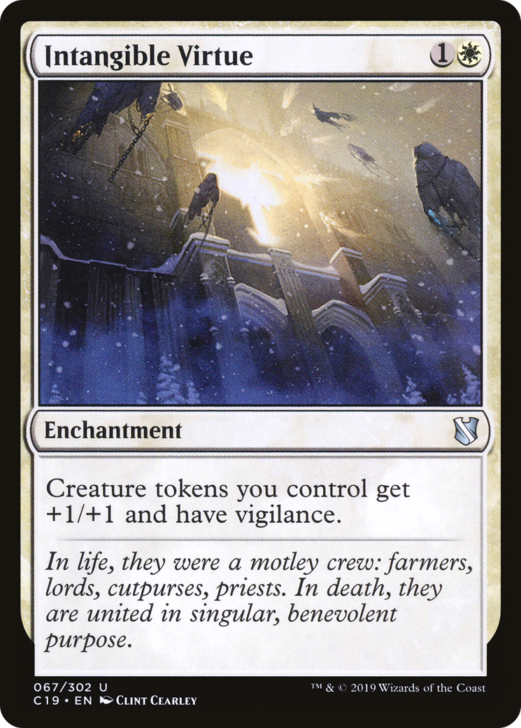 Intangible Virtue (C19-067) [Commander 2019] MTG Single Wizards of the Coast