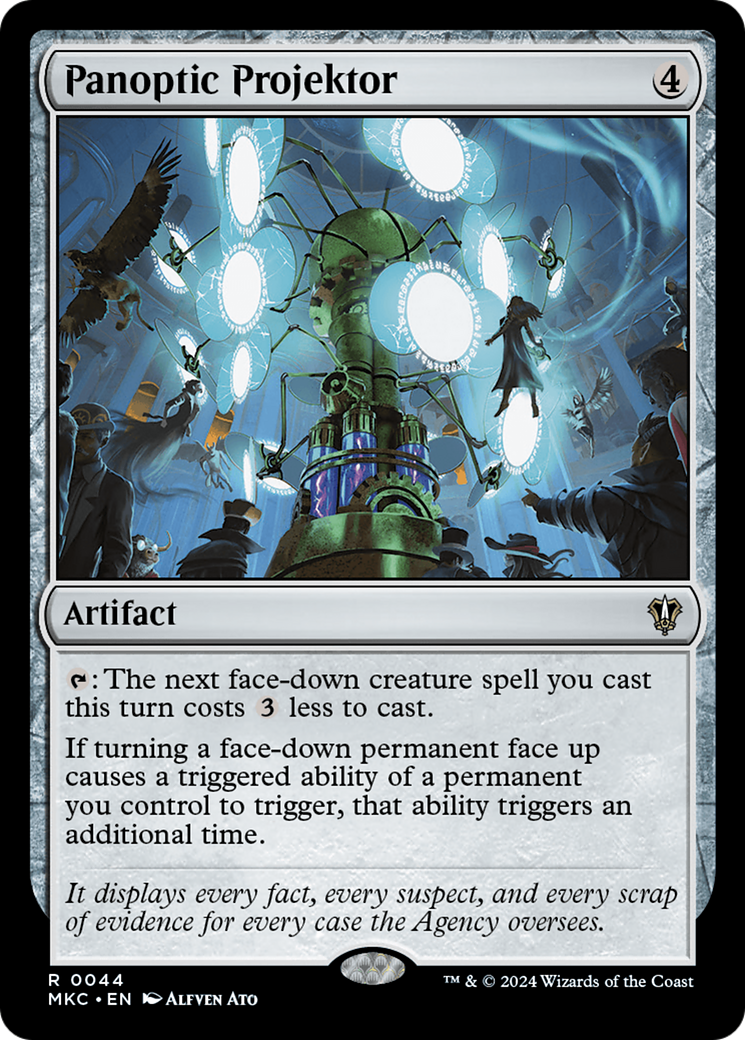 Panoptic Projektor (MKC-044) [Murders at Karlov Manor Commander] MTG Single Wizards of the Coast