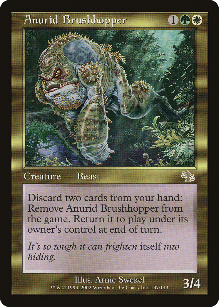 Anurid Brushhopper (JUD-137) [Judgment] MTG Single Wizards of the Coast