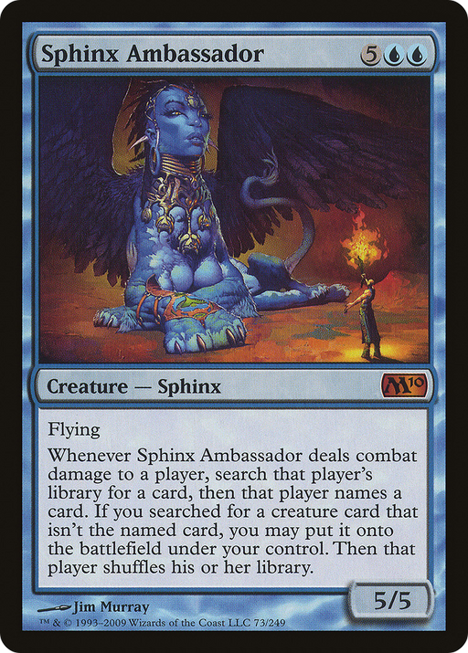 Sphinx Ambassador (M10-073) [Magic 2010] Foil MTG Single Wizards of the Coast