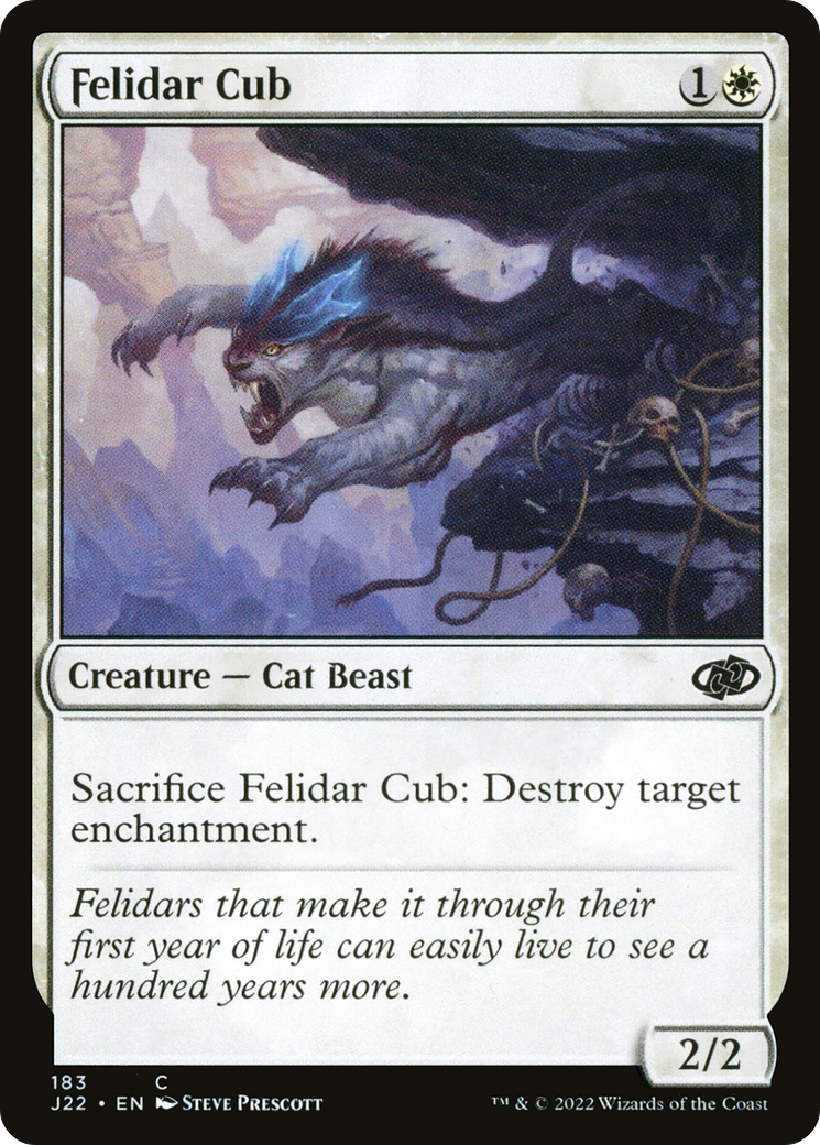 Felidar Cub (J22-183) [Jumpstart 2022] MTG Single Wizards of the Coast