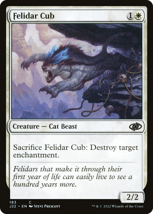 Felidar Cub (J22-183) [Jumpstart 2022] MTG Single Wizards of the Coast