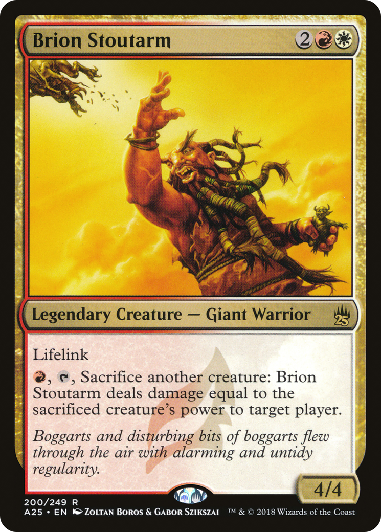 Brion Stoutarm (A25-200) [Masters 25] Foil MTG Single Wizards of the Coast