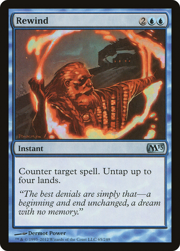 Rewind (M13-065) [Magic 2013] MTG Single Wizards of the Coast
