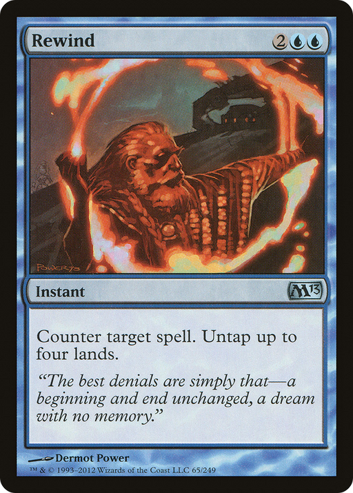Rewind (M13-065) [Magic 2013] Foil MTG Single Wizards of the Coast
