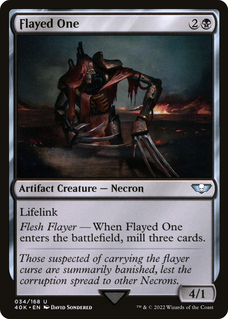 Flayed One (40K-034) [Warhammer 40,000 Commander] MTG Single Wizards of the Coast