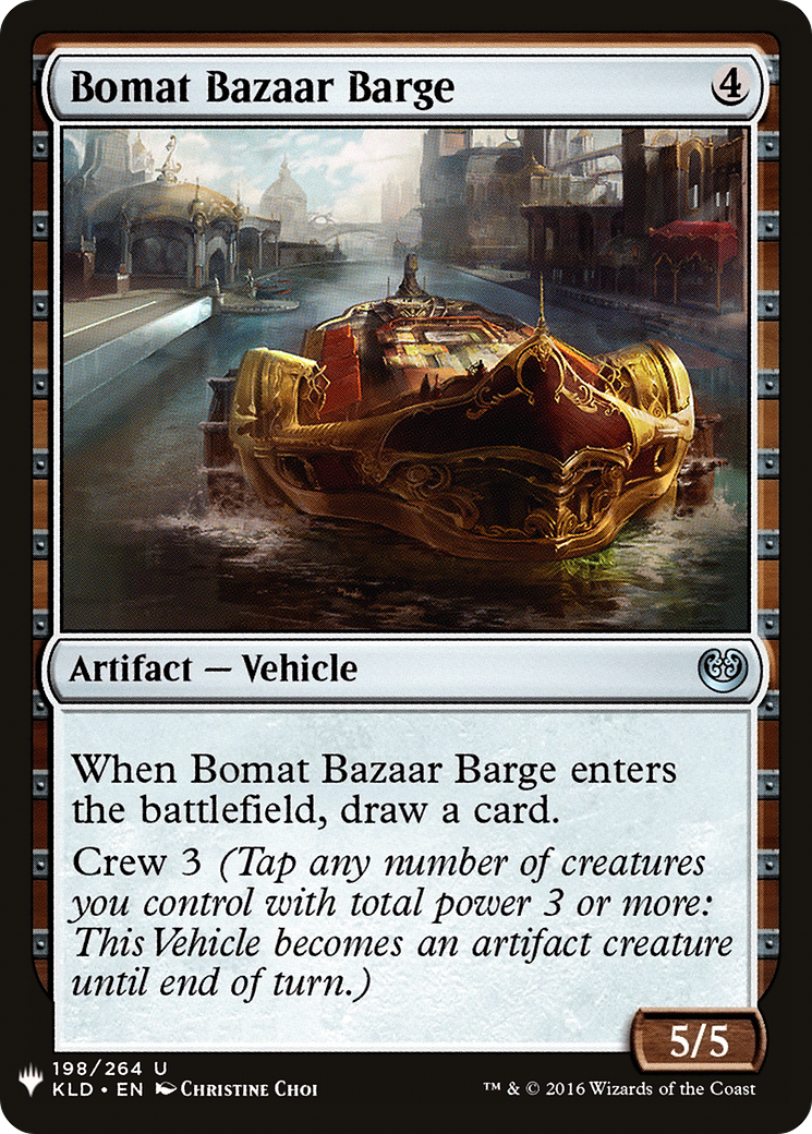 Bomat Bazaar Barge (LIST-KLD-198) [Mystery Booster] The List MTG Single Wizards of the Coast