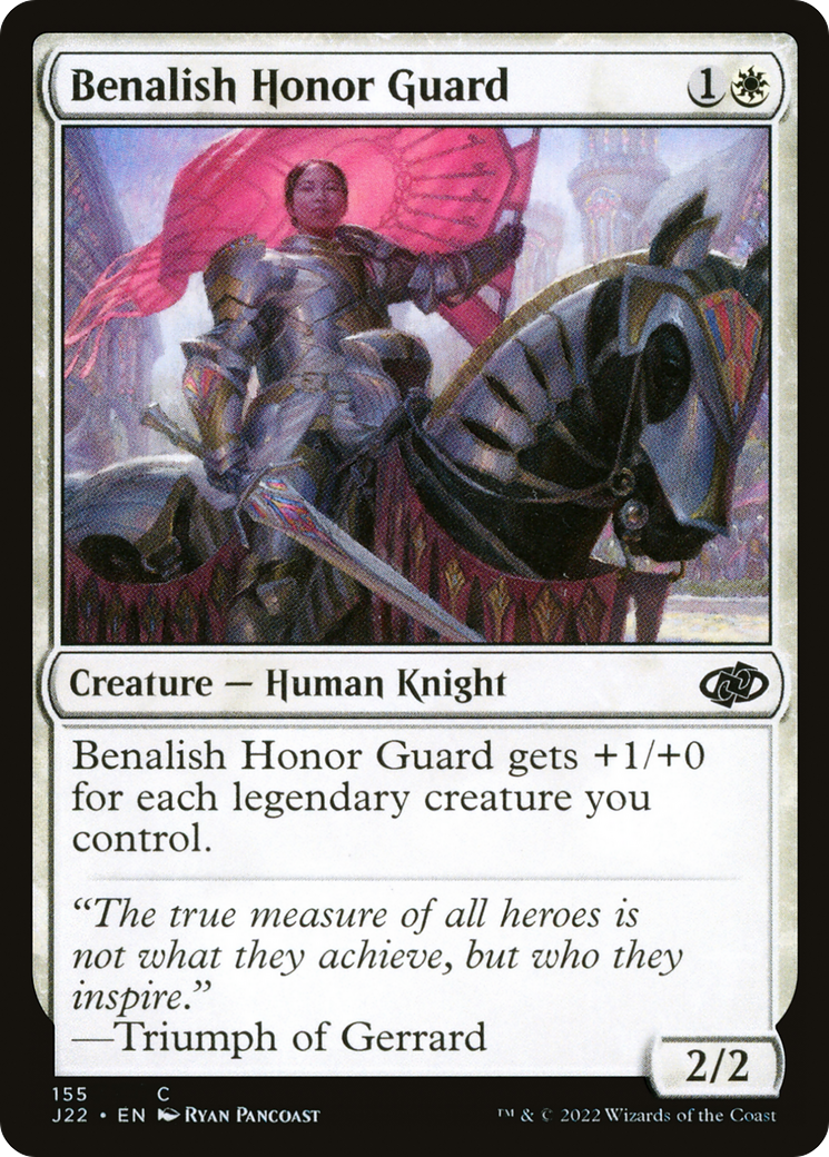 Benalish Honor Guard (J22-155) [Jumpstart 2022] MTG Single Wizards of the Coast