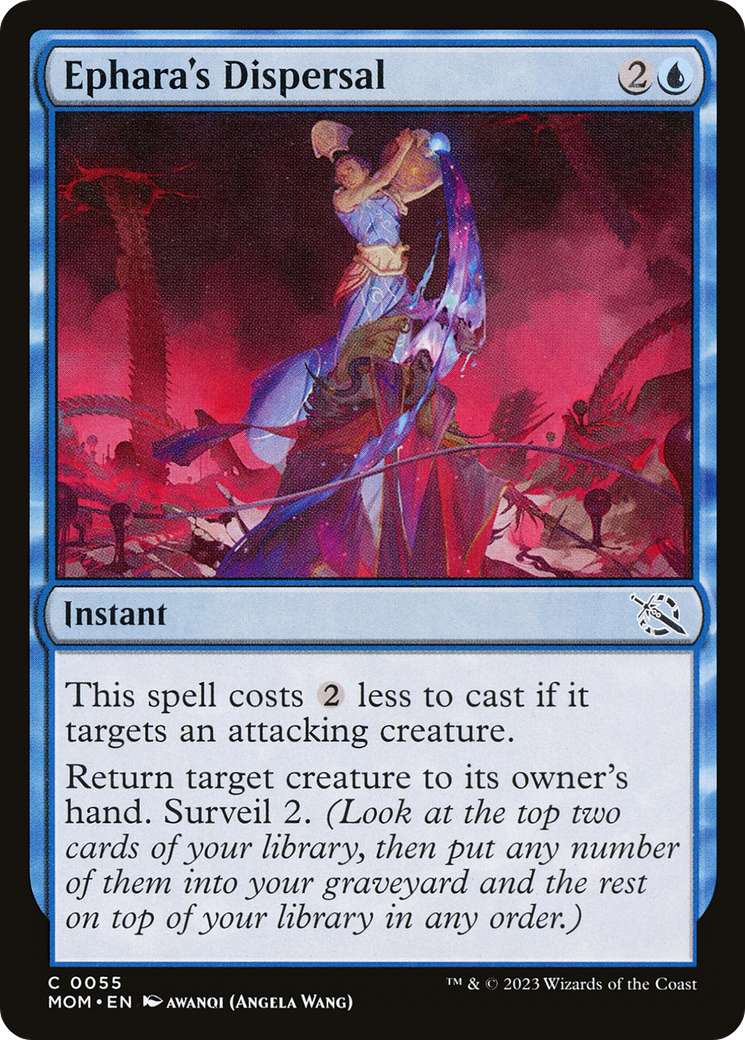 Ephara's Dispersal (MOM-055) [March of the Machine] Foil MTG Single Wizards of the Coast
