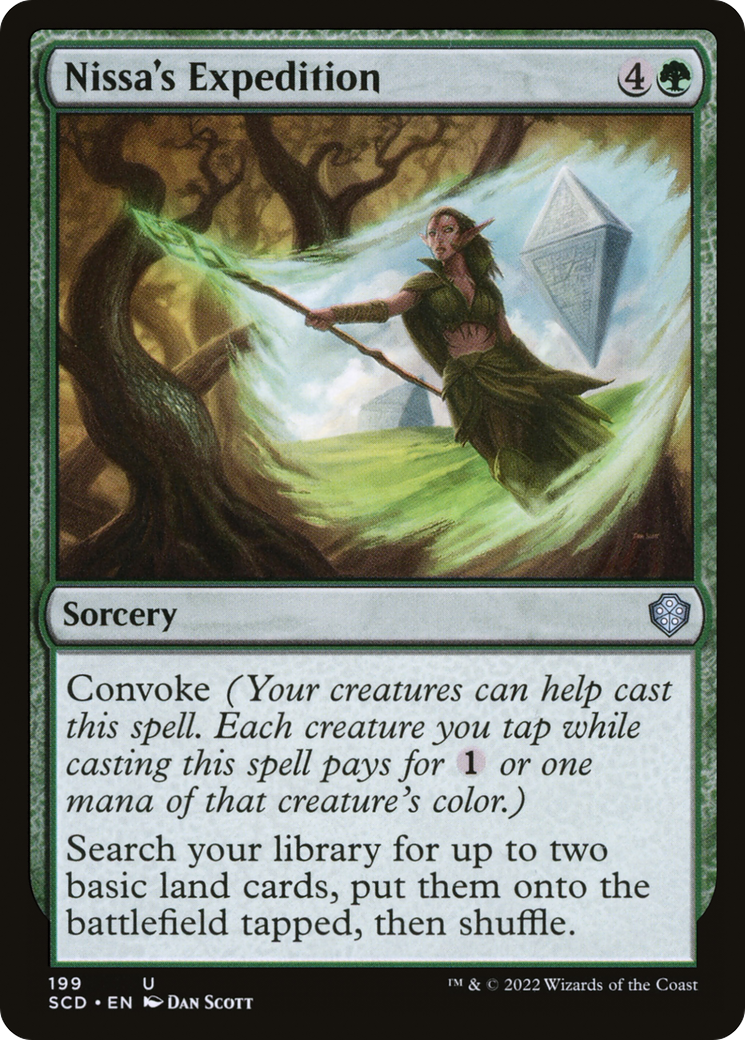 Nissa's Expedition (SCD-199) [Starter Commander Decks] MTG Single Wizards of the Coast