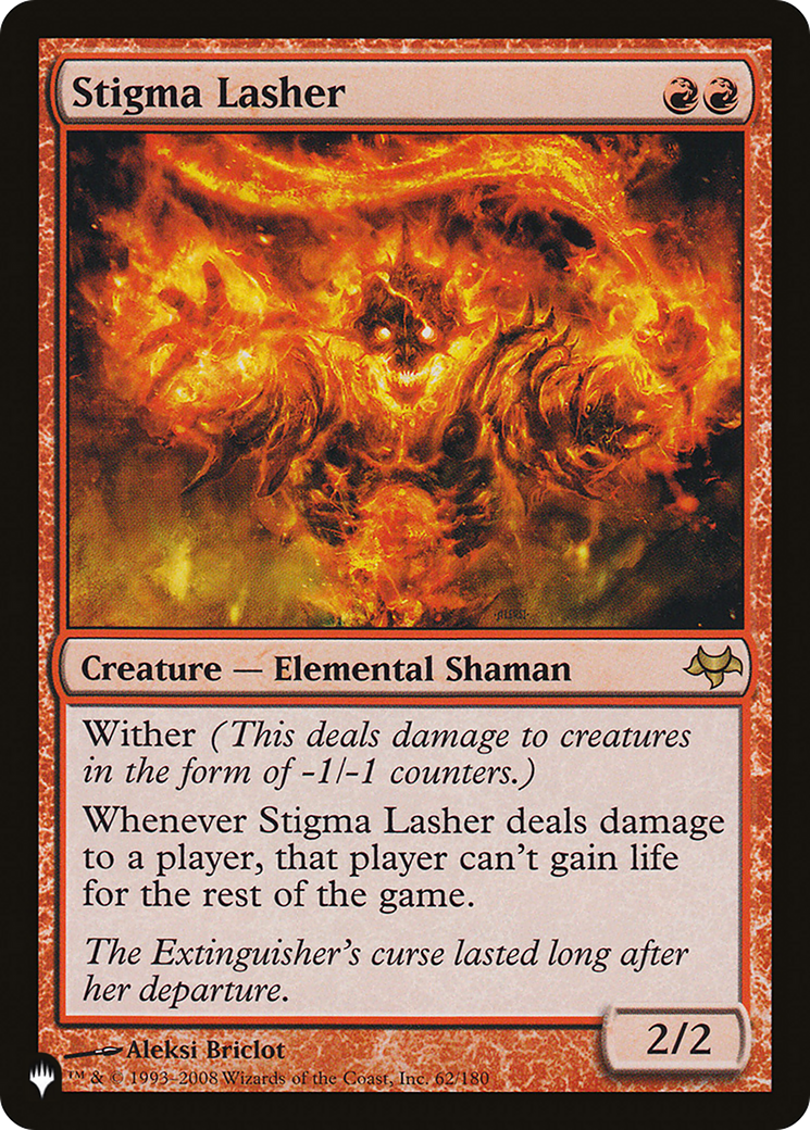 Stigma Lasher (PLST-EVE-62) [Mystery Booster] The List MTG Single Wizards of the Coast