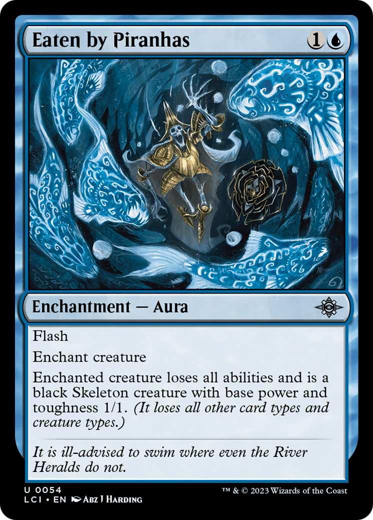 Eaten by Piranhas (LCI-054) [The Lost Caverns of Ixalan] MTG Single Wizards of the Coast
