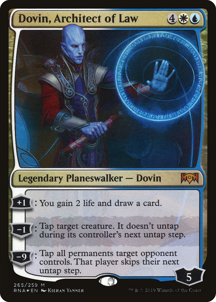 Dovin, Architect of Law (RNA-265) [Ravnica Allegiance] Foil MTG Single Wizards of the Coast