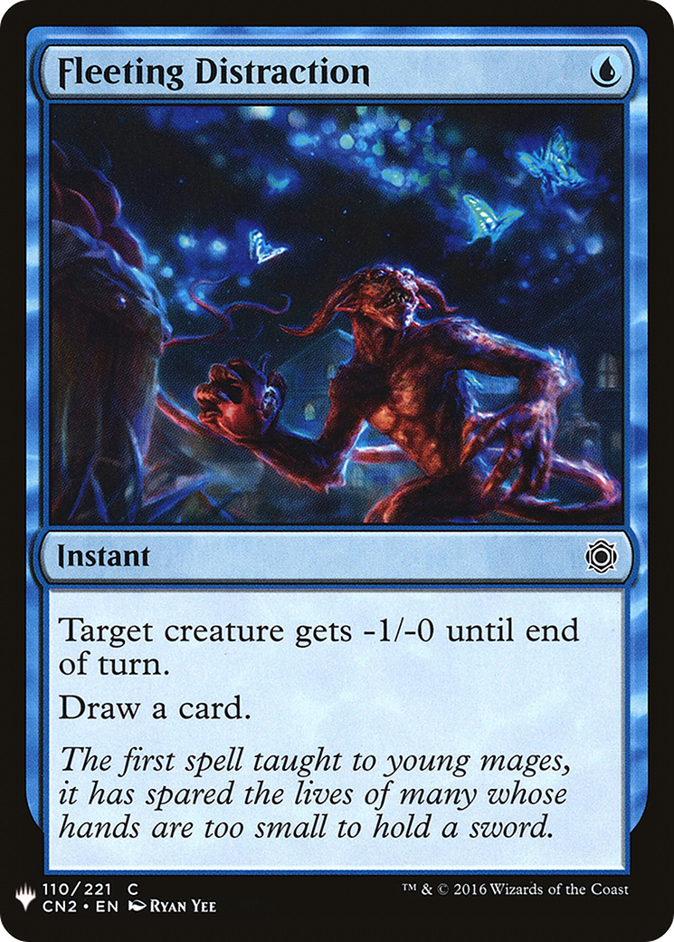 Fleeting Distraction (LIST-CN2-110) [Mystery Booster] The List MTG Single Wizards of the Coast