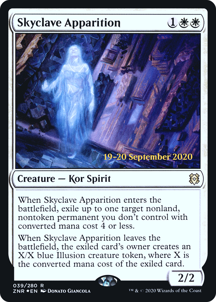 Skyclave Apparition (PRE-039) [Zendikar Rising Promos] Foil MTG Single Wizards of the Coast