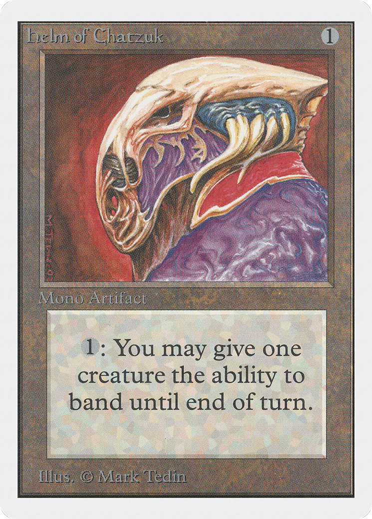 Helm of Chatzuk (2ED-) [Oldschool] Unlimited Edition MTG Single Wizards of the Coast
