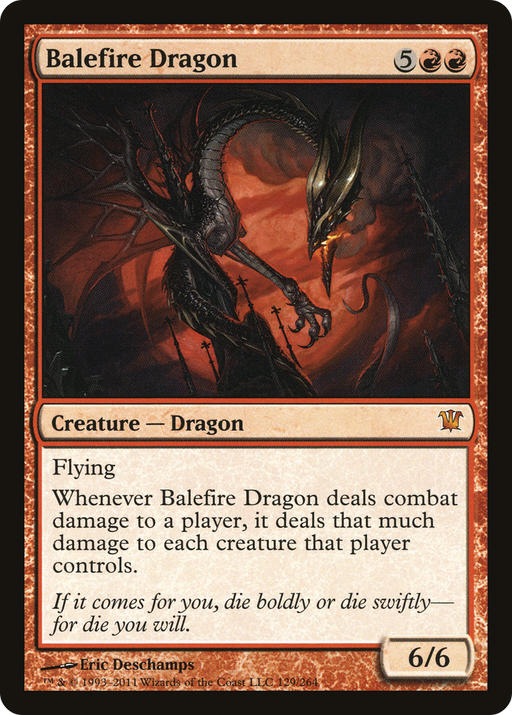Balefire Dragon (ISD-129) [Innistrad] MTG Single Wizards of the Coast