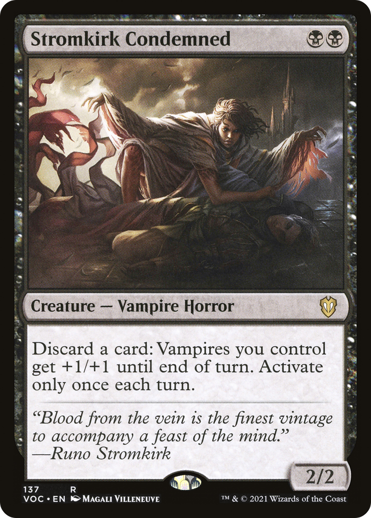 Stromkirk Condemned (VOC-137) [Crimson Vow Commander] MTG Single Wizards of the Coast