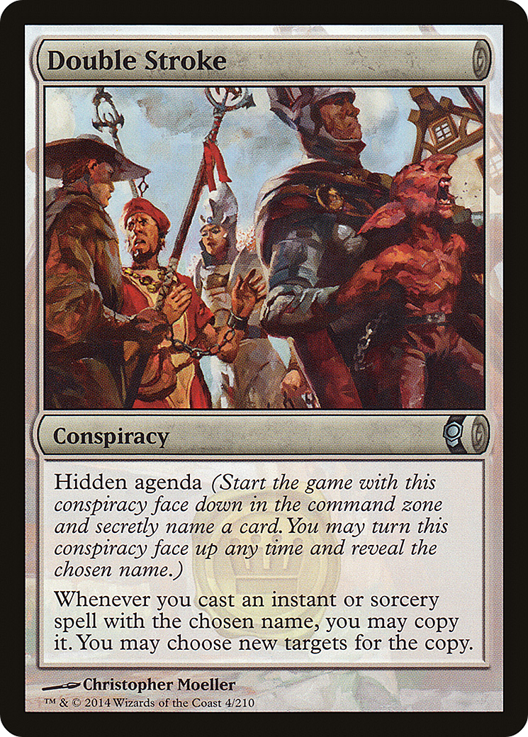 Double Stroke (CNS-004) [Conspiracy] Foil MTG Single Wizards of the Coast