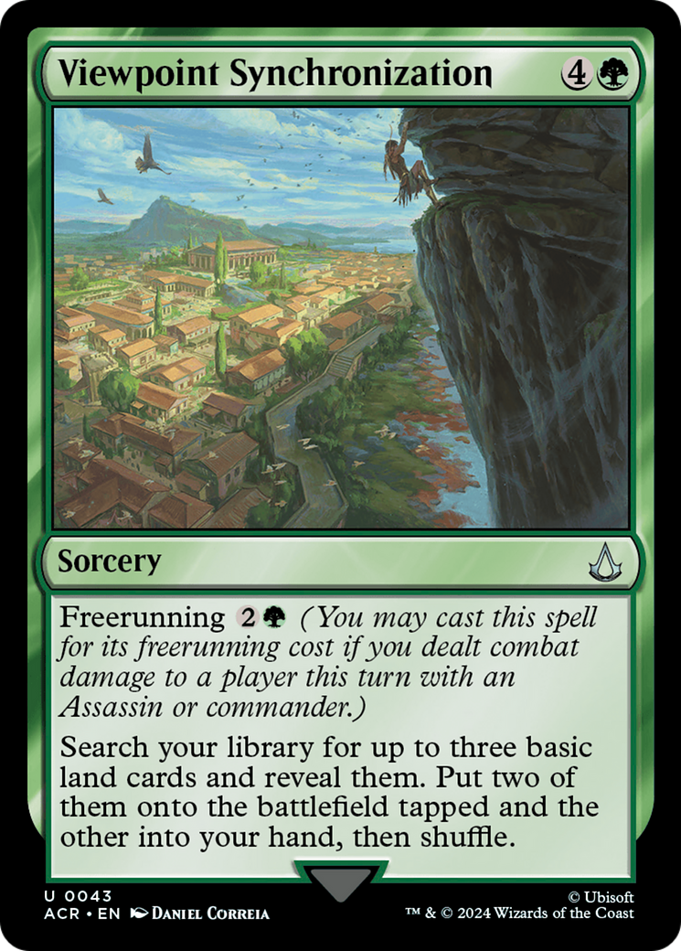 Viewpoint Synchronization (ACR-043) [Assassin's Creed] MTG Single Wizards of the Coast