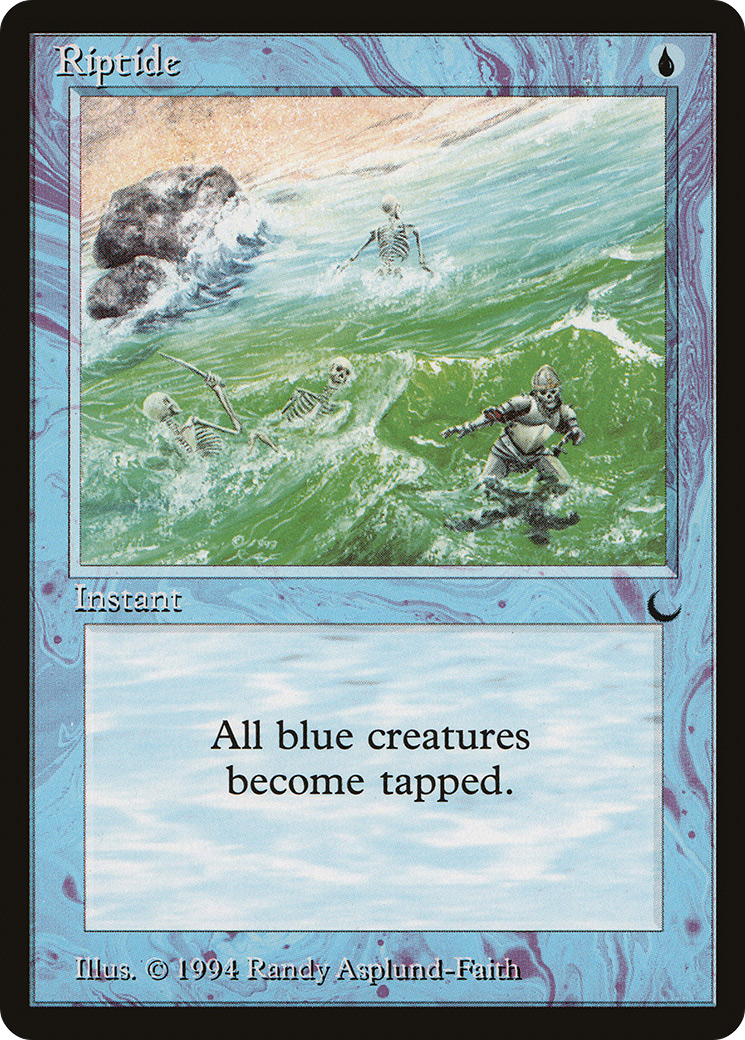 Riptide (DRK-035) [Oldschool] The Dark MTG Single Wizards of the Coast