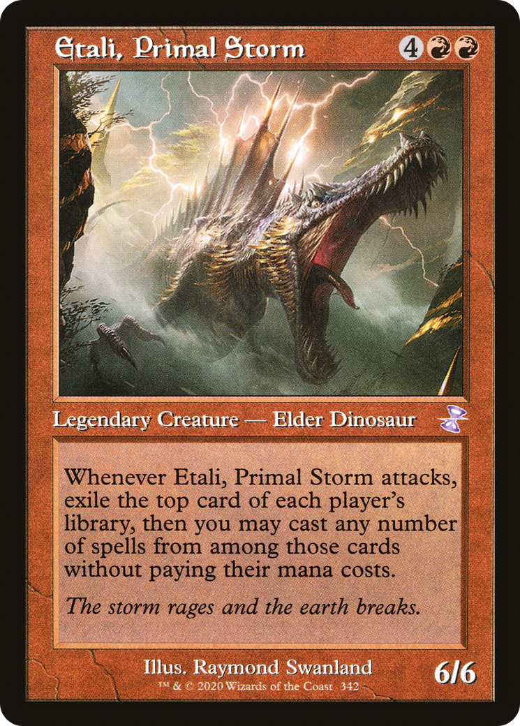 Etali, Primal Storm (TSR-342) [Time Spiral Remastered] Foil MTG Single Wizards of the Coast