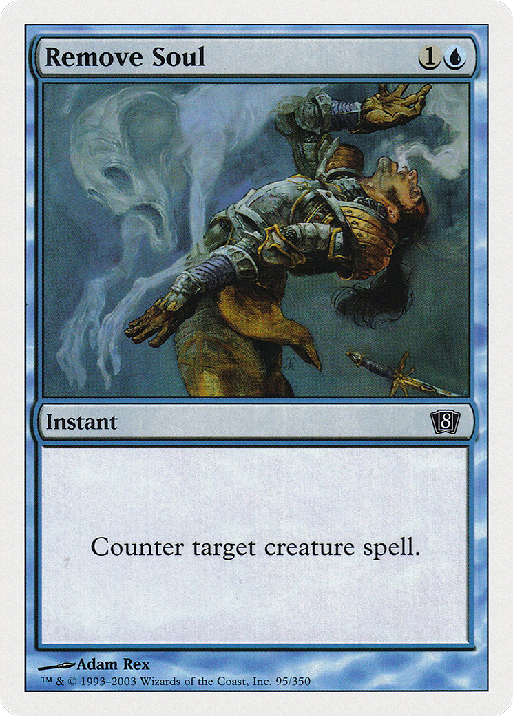 Remove Soul (8ED-095) [8th Edition] Foil MTG Single Wizards of the Coast