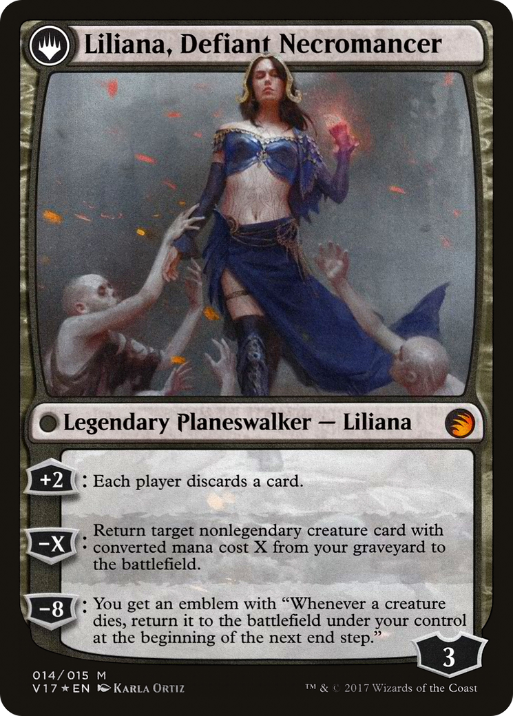 Liliana, Heretical Healer (V17-014) [Misc] From the Vault: Transform Foil MTG Single Wizards of the Coast