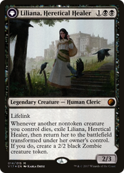 Liliana, Heretical Healer (V17-014) [Misc] From the Vault: Transform Foil MTG Single Wizards of the Coast