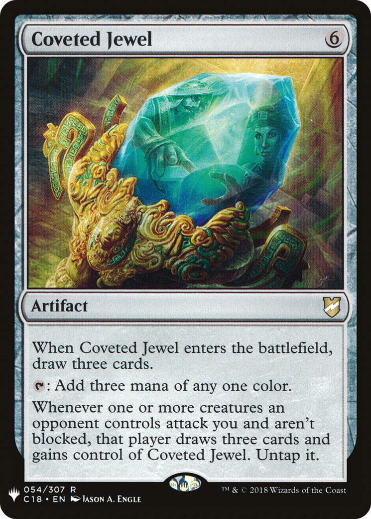 Coveted Jewel (PLST-C18-54) [Mystery Booster] The List MTG Single Wizards of the Coast
