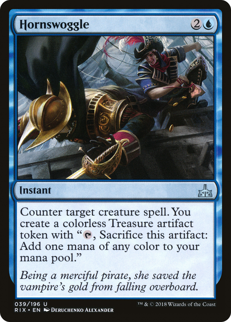 Hornswoggle (RIX-039) [Rivals of Ixalan] Foil MTG Single Wizards of the Coast