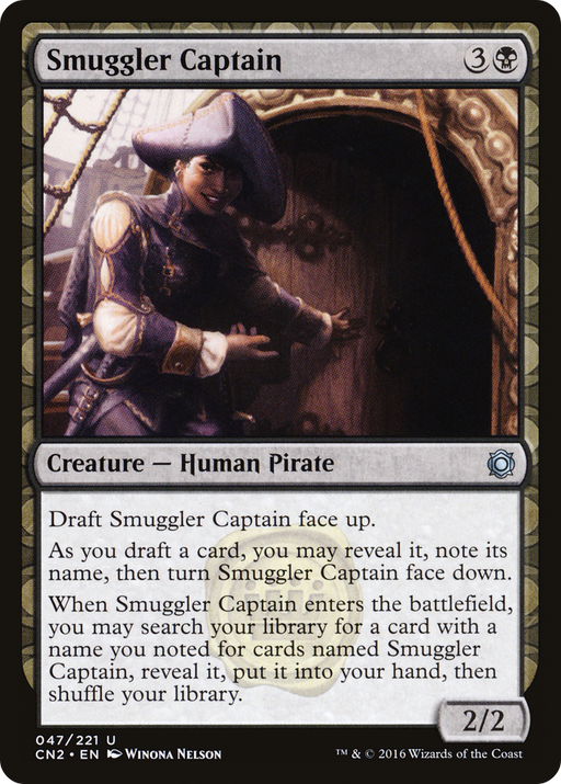 Smuggler Captain (CN2-047) [Conspiracy: Take the Crown] MTG Single Wizards of the Coast