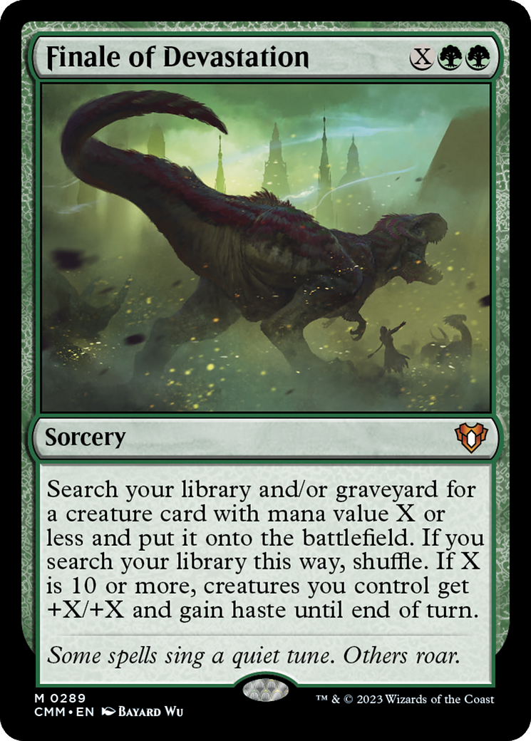 Finale of Devastation (CMM-289) [Commander Masters] MTG Single Wizards of the Coast