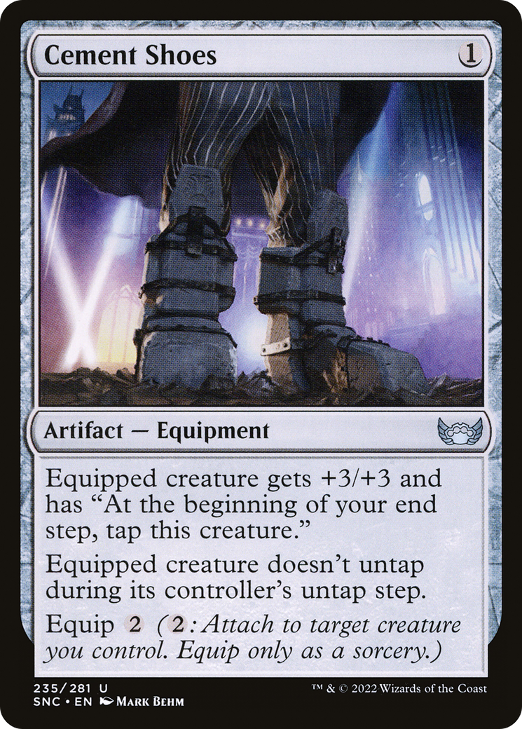Cement Shoes (SNC-235) [Streets of New Capenna] MTG Single Wizards of the Coast