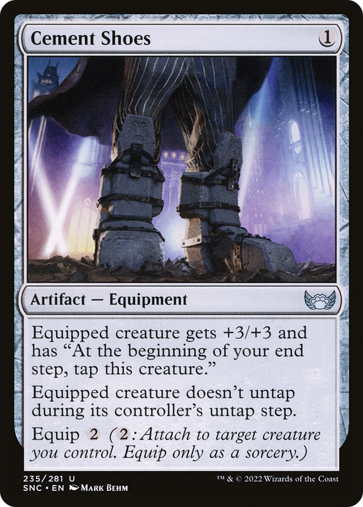 Cement Shoes (SNC-235) [Streets of New Capenna] MTG Single Wizards of the Coast
