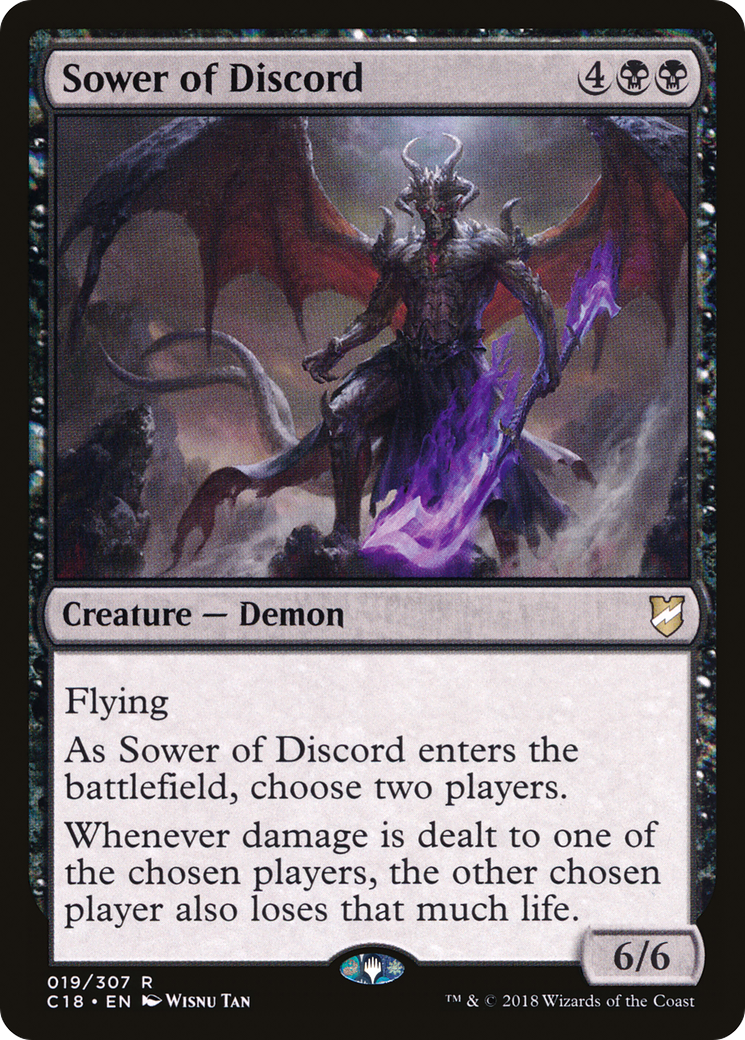 Sower of Discord (C18-019) [Commander 2018] MTG Single Wizards of the Coast