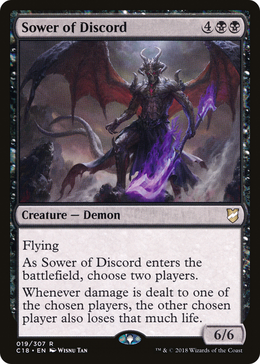 Sower of Discord (C18-019) [Commander 2018] MTG Single Wizards of the Coast