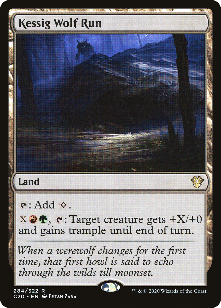 Kessig Wolf Run (C20-284) [Commander 2020] MTG Single Wizards of the Coast