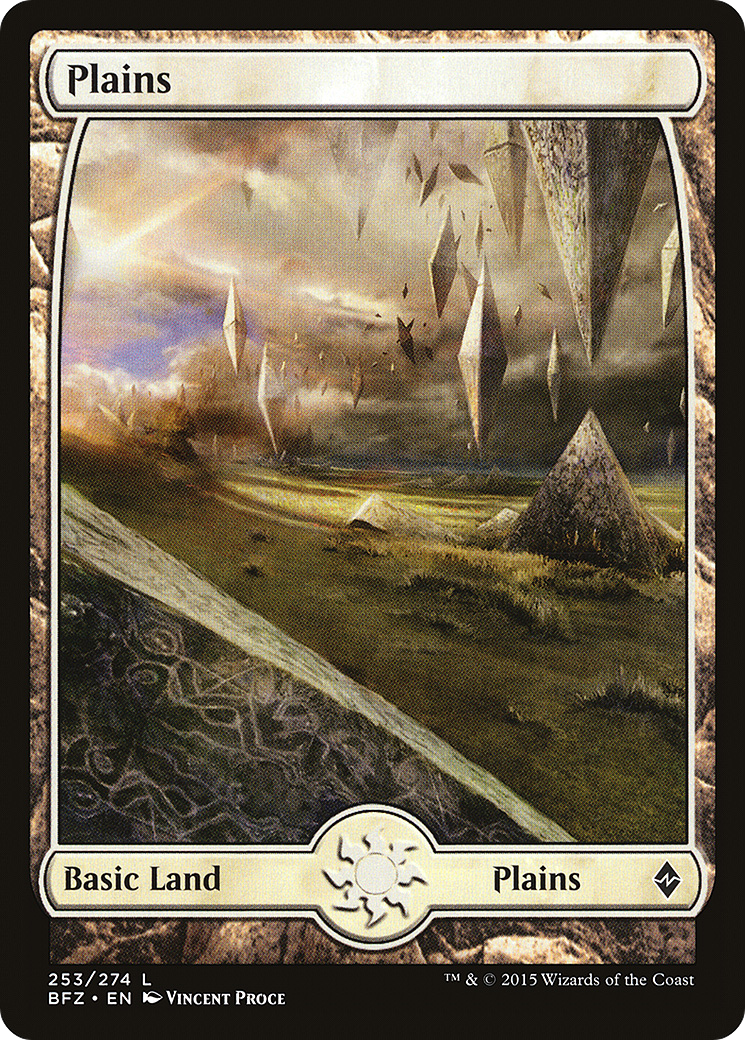 Plains (BFZ-253) [Battle for Zendikar] MTG Single Wizards of the Coast