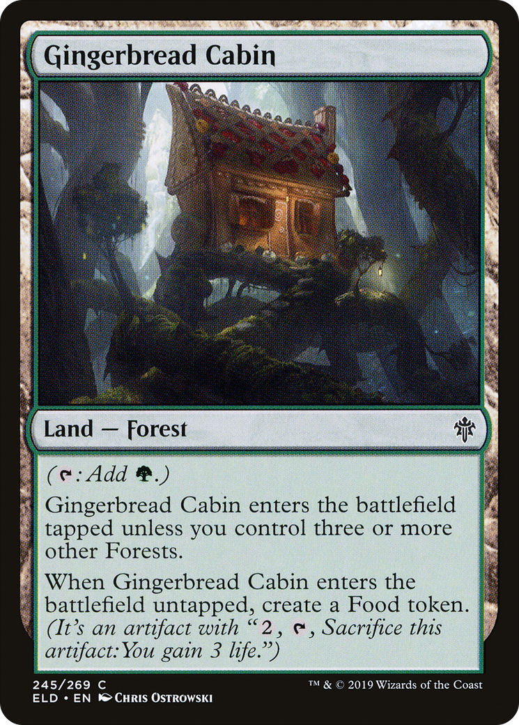 Gingerbread Cabin (ELD-245) [Throne of Eldraine] Foil MTG Single Wizards of the Coast