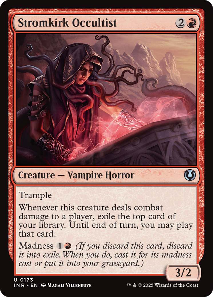 Stromkirk Occultist (INR-173) [Innistrad Remastered] Foil MTG Single Wizards of the Coast