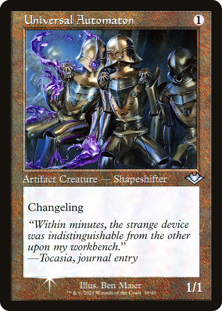 Universal Automaton (MH1-038) [Modern Horizons 1 Timeshifts] Foil MTG Single Wizards of the Coast