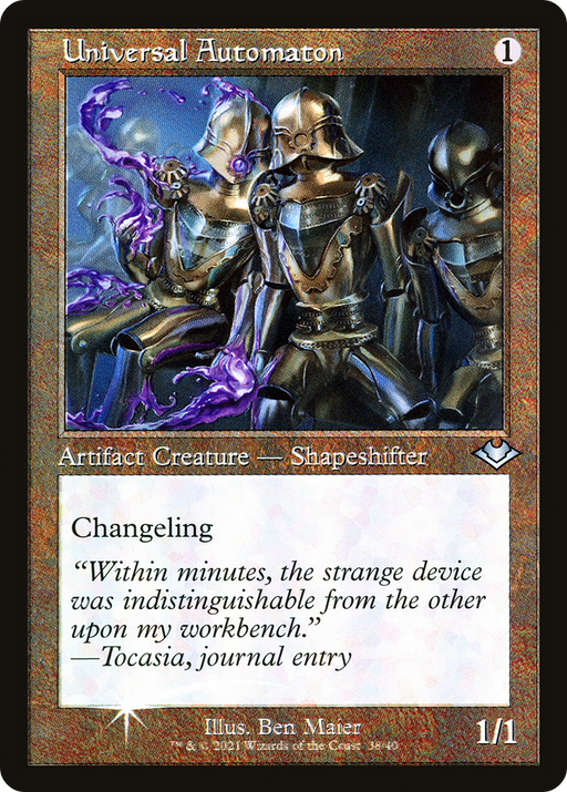 Universal Automaton (MH1-038) [Modern Horizons 1 Timeshifts] Foil MTG Single Wizards of the Coast